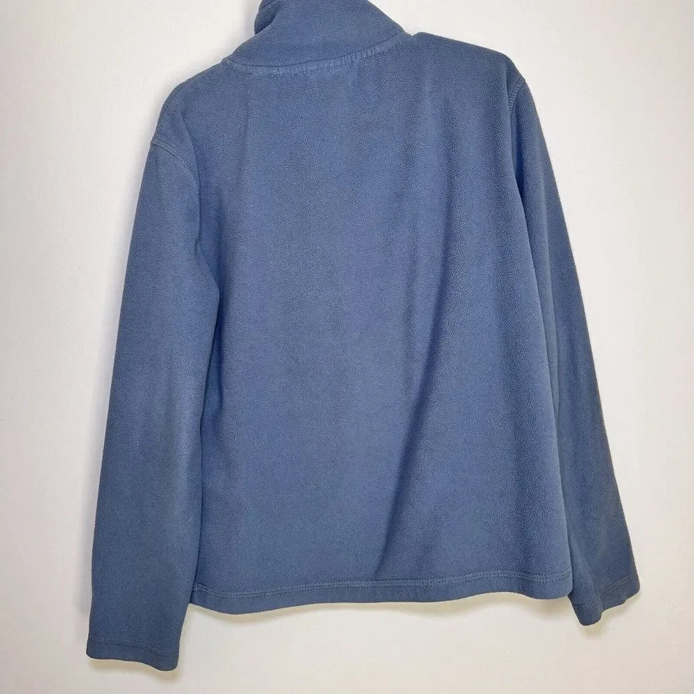 Alpine Design Youth Small (6/7) Blue 1/4‎ Zip Fleece Pull Over Sweatshirt Jacket